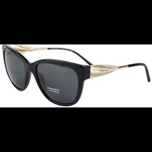 Burberry Black/Gold Sunglasses